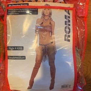 Native American small Halloween Costume, wore once, smoke and pet free home